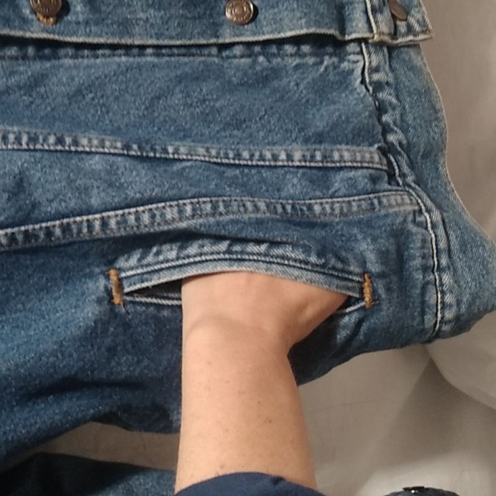 SALE! Levi's Strauss & Co. Denim Vintage Trucker Jacket W Blanket Lining Sz.M - Picture 2 of 13